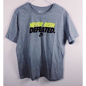 3/$20 Nike Never Been Defeated T-Shirt